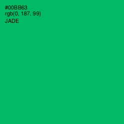 #00BB63 - Jade Color Image