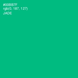 #00BB7F - Jade Color Image