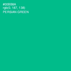 #00BB8A - Persian Green Color Image