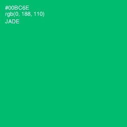 #00BC6E - Jade Color Image