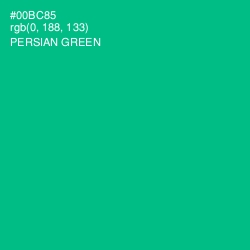 #00BC85 - Persian Green Color Image