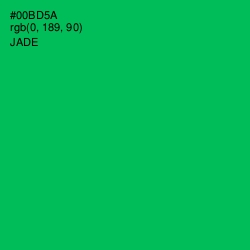 #00BD5A - Jade Color Image