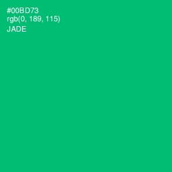 #00BD73 - Jade Color Image