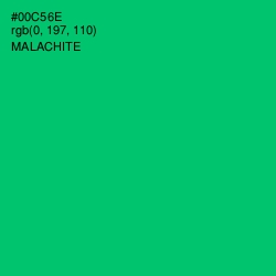 #00C56E - Malachite Color Image