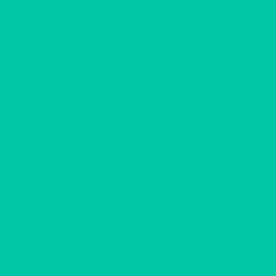 #00C6A5 - Caribbean Green Color Image