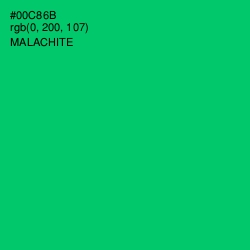 #00C86B - Malachite Color Image