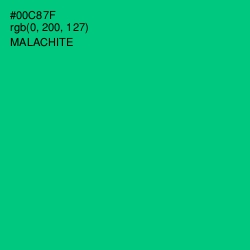 #00C87F - Malachite Color Image
