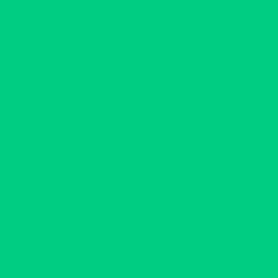 #00CC82 - Caribbean Green Color Image