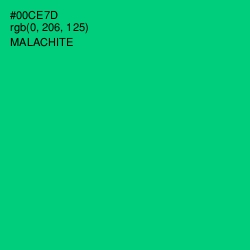 #00CE7D - Malachite Color Image