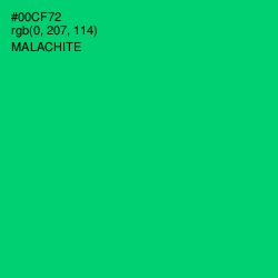 #00CF72 - Malachite Color Image