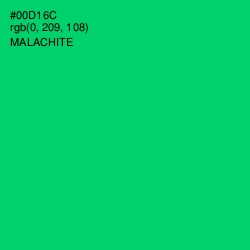 #00D16C - Malachite Color Image