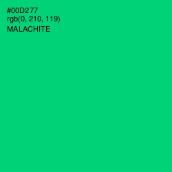 #00D277 - Malachite Color Image