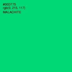 #00D775 - Malachite Color Image