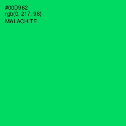 #00D962 - Malachite Color Image