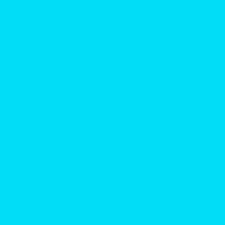 #00DBF6 - Bright Turquoise Color Image