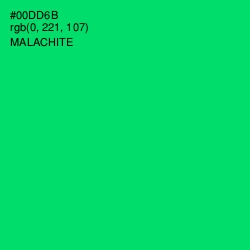 #00DD6B - Malachite Color Image