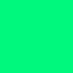 #00F87C - Spring Green Color Image