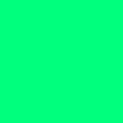 #00FF7C - Spring Green Color Image