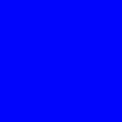 #0105FB - Blue Color Image