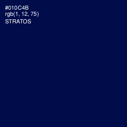 #010C4B - Stratos Color Image