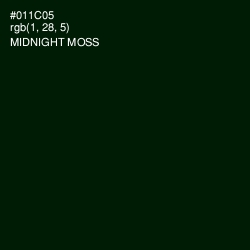 #011C05 - Midnight Moss Color Image
