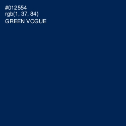 #012554 - Green Vogue Color Image