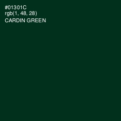 #01301C - Cardin Green Color Image