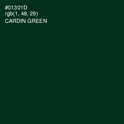 #01301D - Cardin Green Color Image