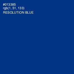 #013385 - Resolution Blue Color Image