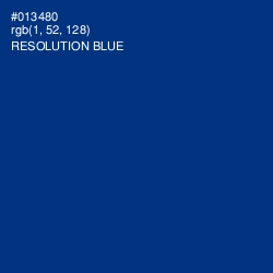 #013480 - Resolution Blue Color Image