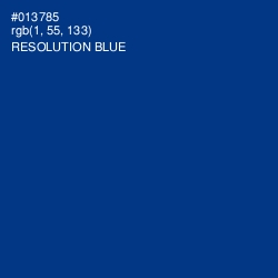 #013785 - Resolution Blue Color Image