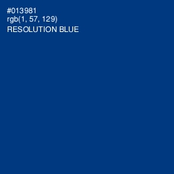 #013981 - Resolution Blue Color Image