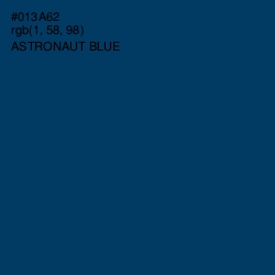 #013A62 - Astronaut Blue Color Image