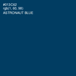 #013C62 - Astronaut Blue Color Image