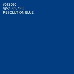 #013D80 - Resolution Blue Color Image