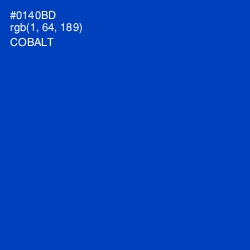 #0140BD - Cobalt Color Image