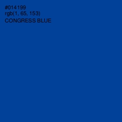 #014199 - Congress Blue Color Image