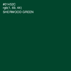 #01452C - Sherwood Green Color Image