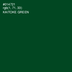 #014721 - Kaitoke Green Color Image