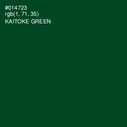 #014723 - Kaitoke Green Color Image