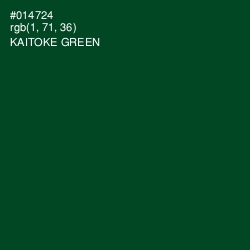 #014724 - Kaitoke Green Color Image