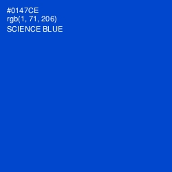 #0147CE - Science Blue Color Image