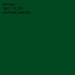 #014821 - Kaitoke Green Color Image