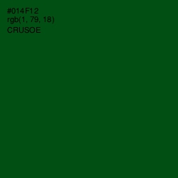 #014F12 - Crusoe Color Image