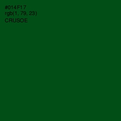 #014F17 - Crusoe Color Image