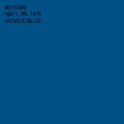 #015086 - Venice Blue Color Image