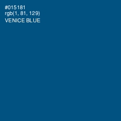 #015181 - Venice Blue Color Image