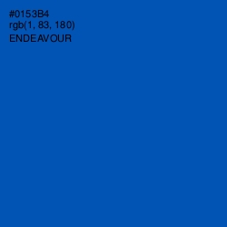 #0153B4 - Endeavour Color Image