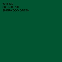 #015530 - Sherwood Green Color Image