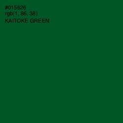 #015626 - Kaitoke Green Color Image